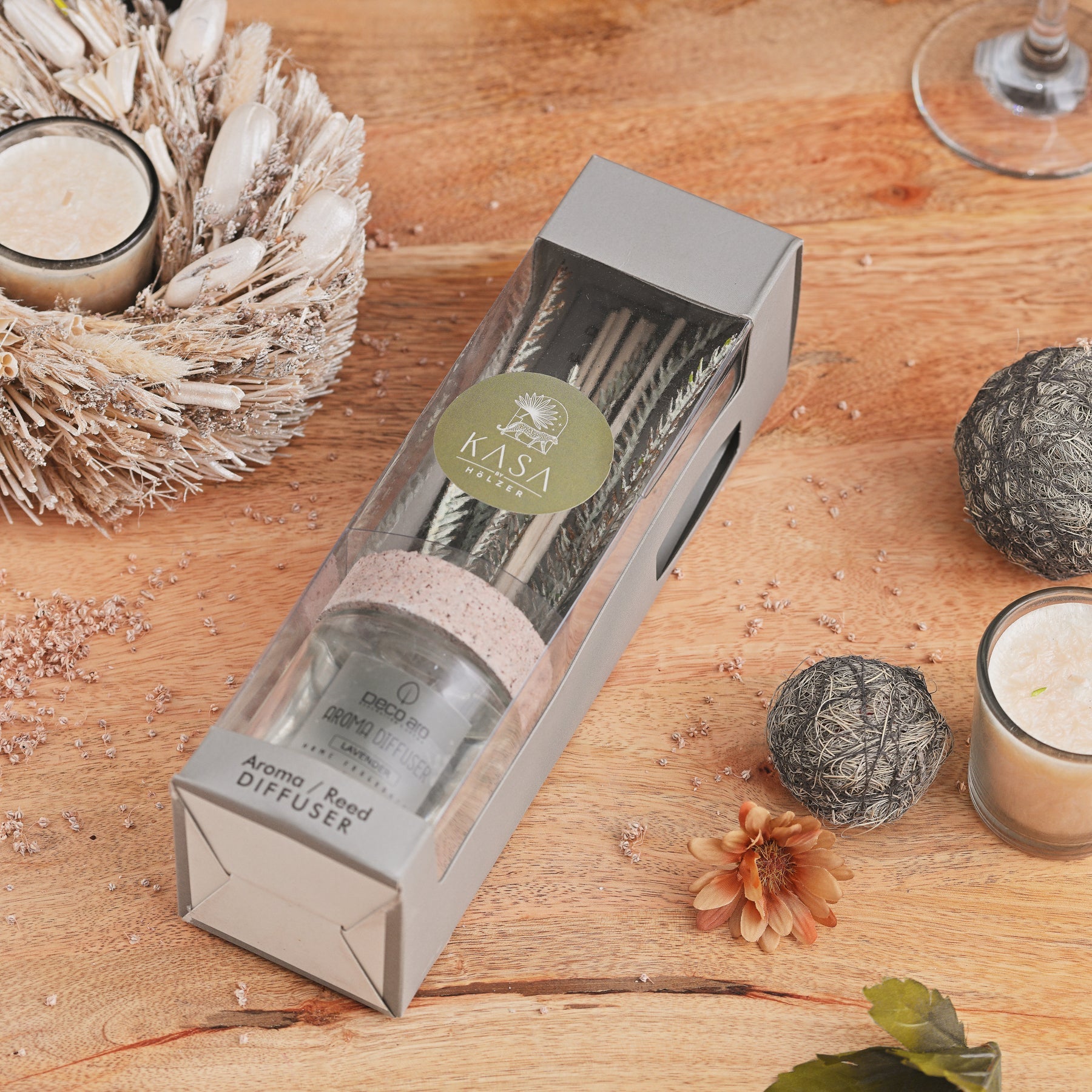 LAVENDER AROMA DIFFUSER WITH REED STICKS