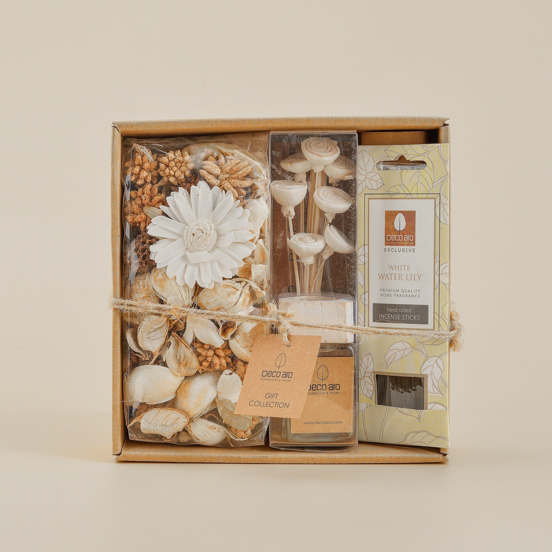 WHITE WATER LILY INCENSE STICKS