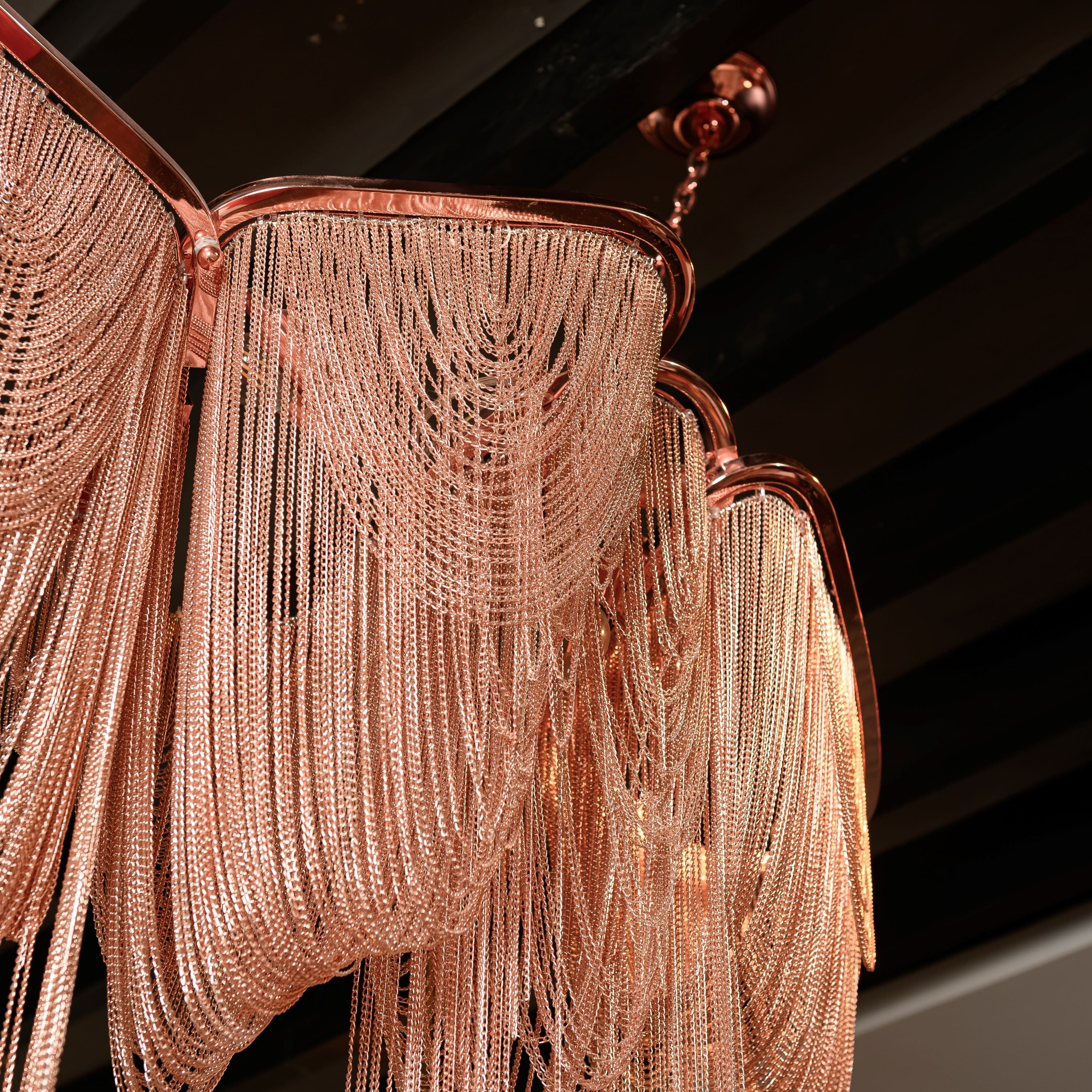 MODERN GOLDEN CHANDELIER