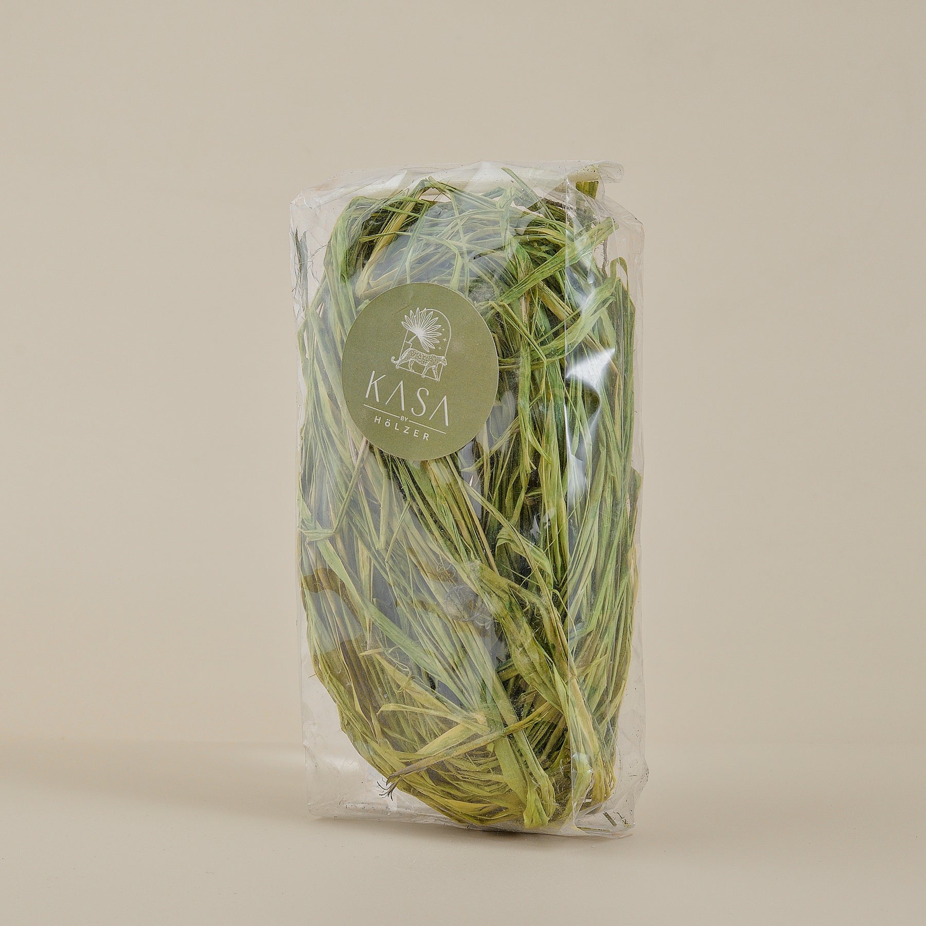 DRIED GREEN GRASS BUNCH