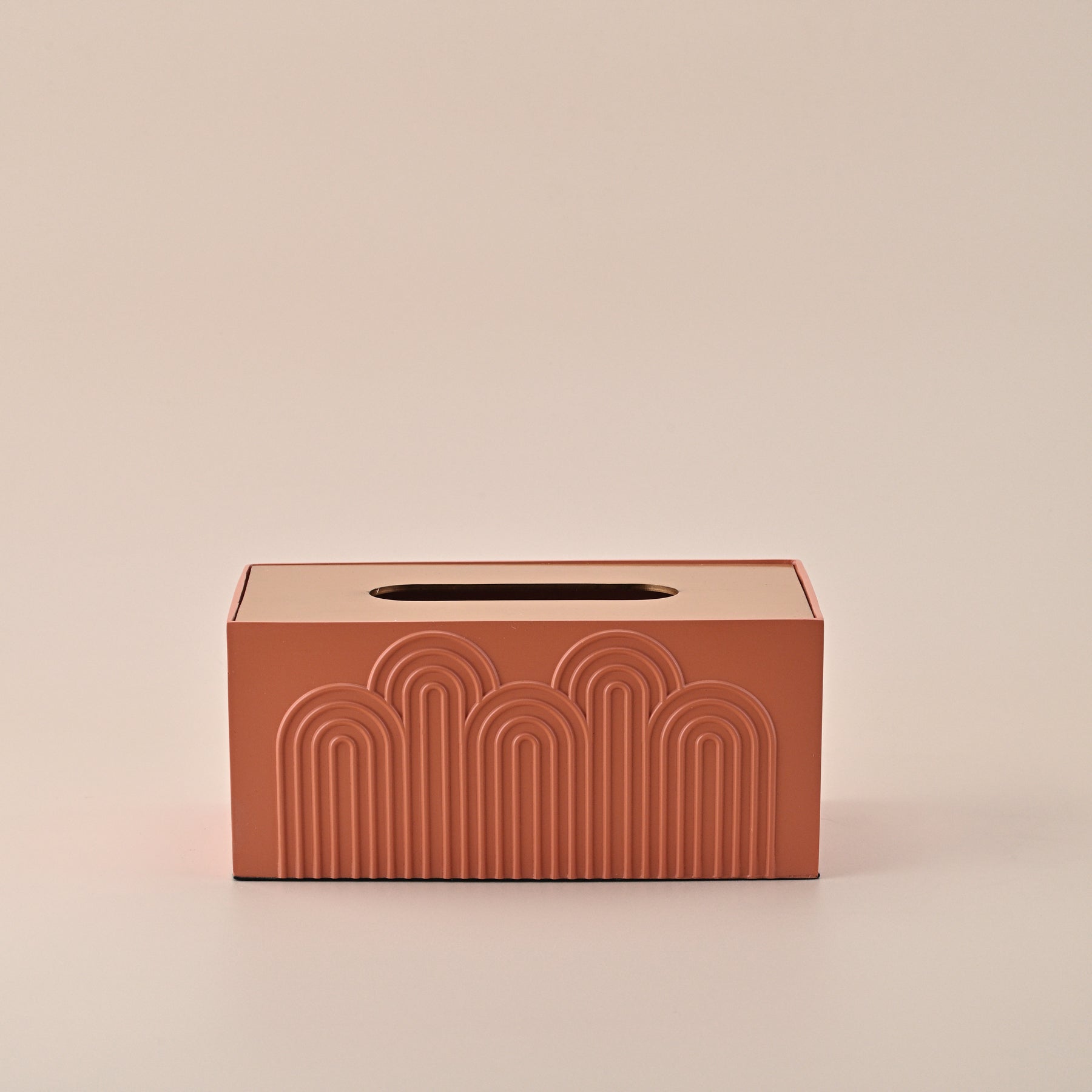 BEIGE TISSUE BOX