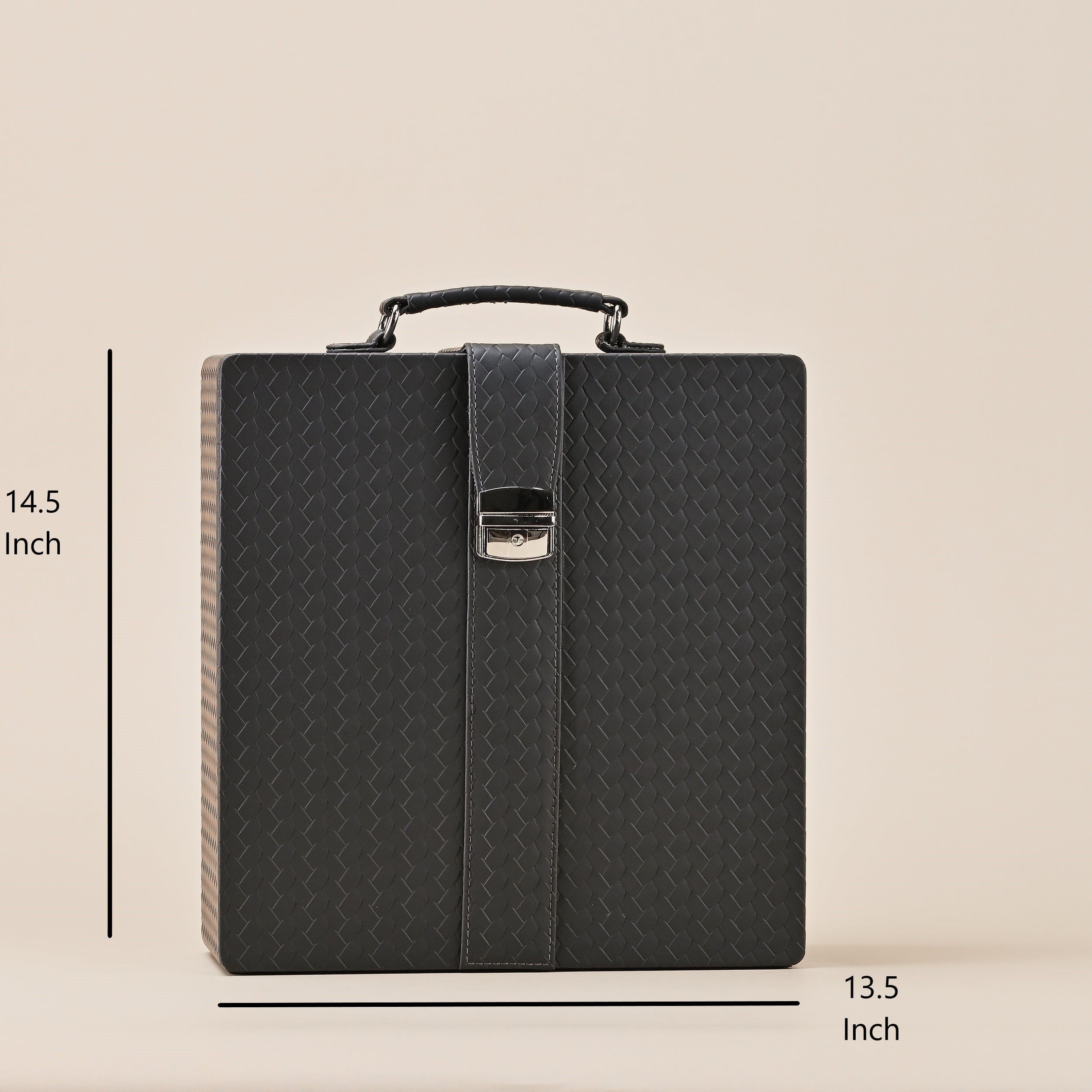 Sophisticated Leather Drinkware & Liquor Storage Case
