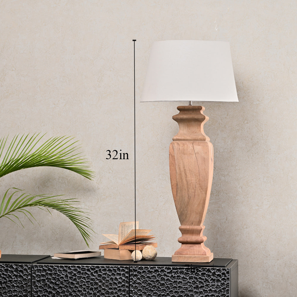 PATINA FINISH TABLE LAMP