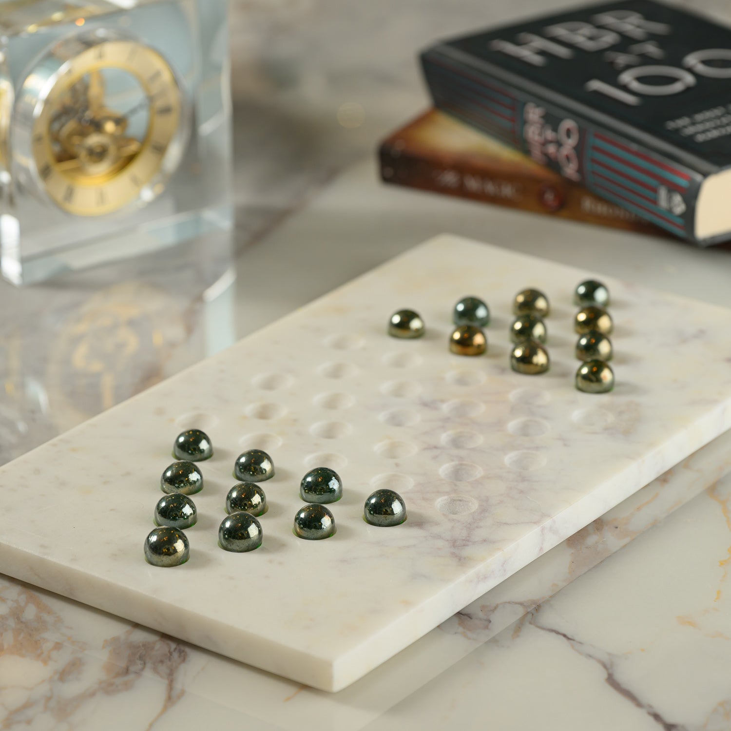 CHINESE MARBLE CHECKER
