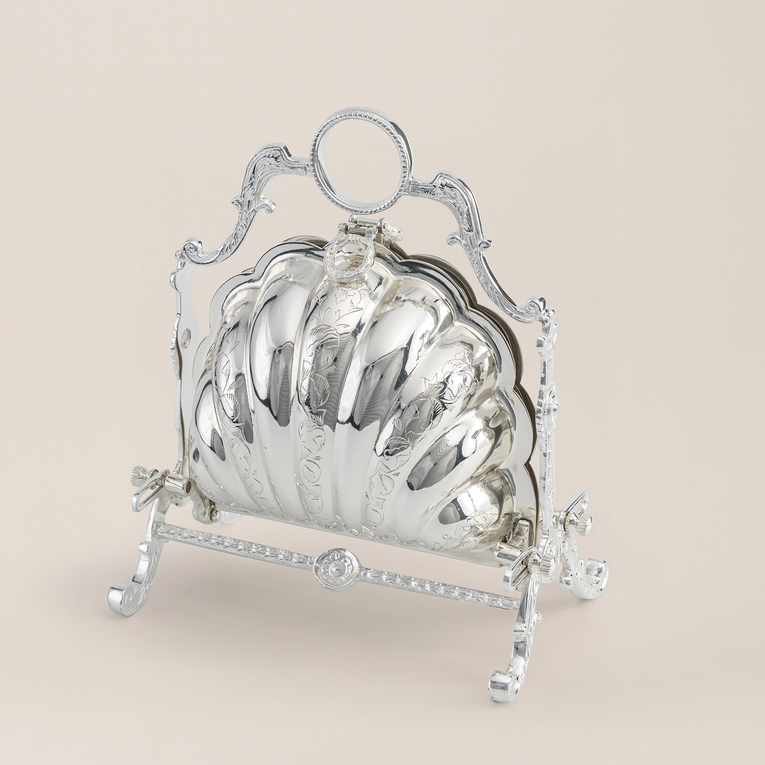 SILVER BISCUIT BOX SMALL