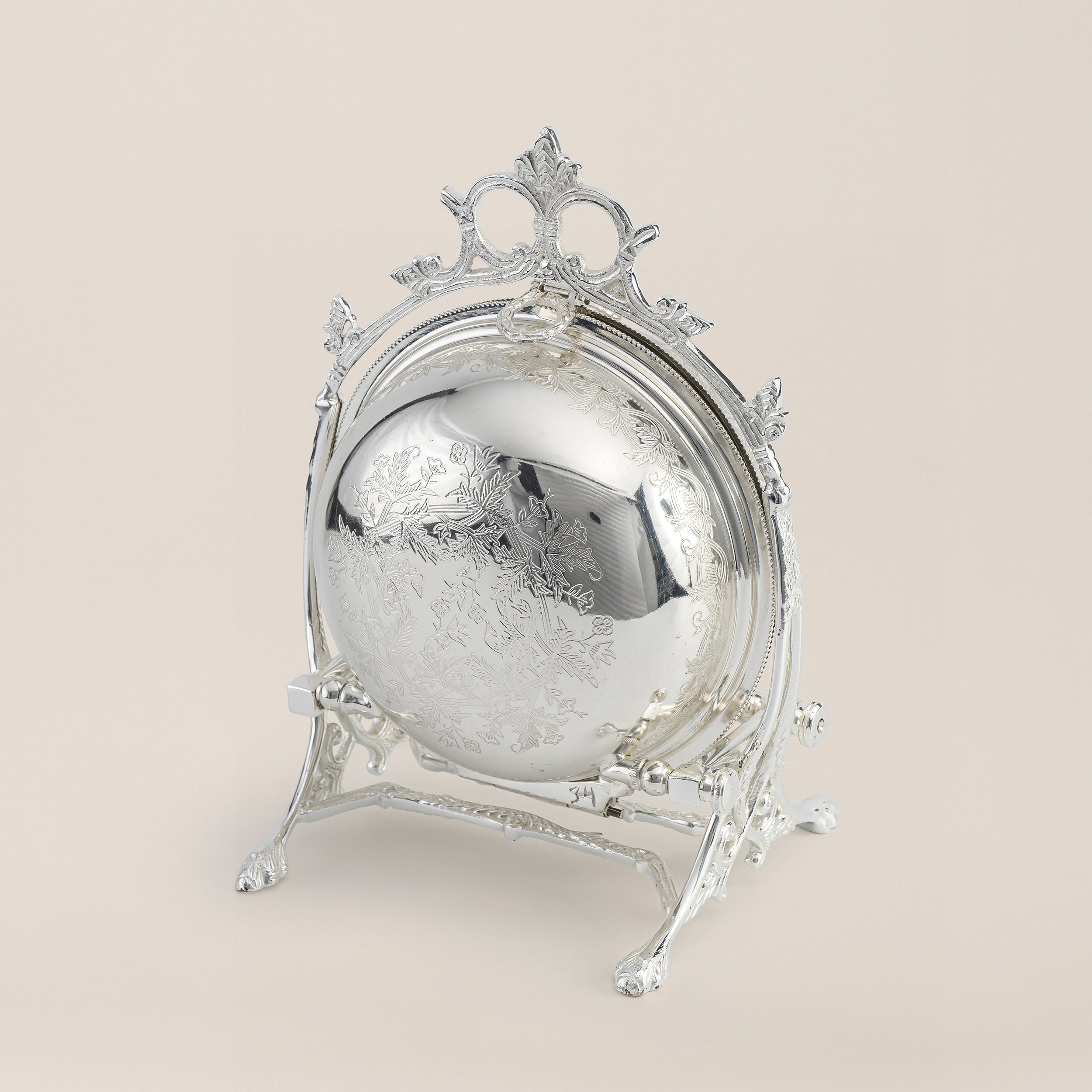 SILVER BISCUIT BOX SMALL