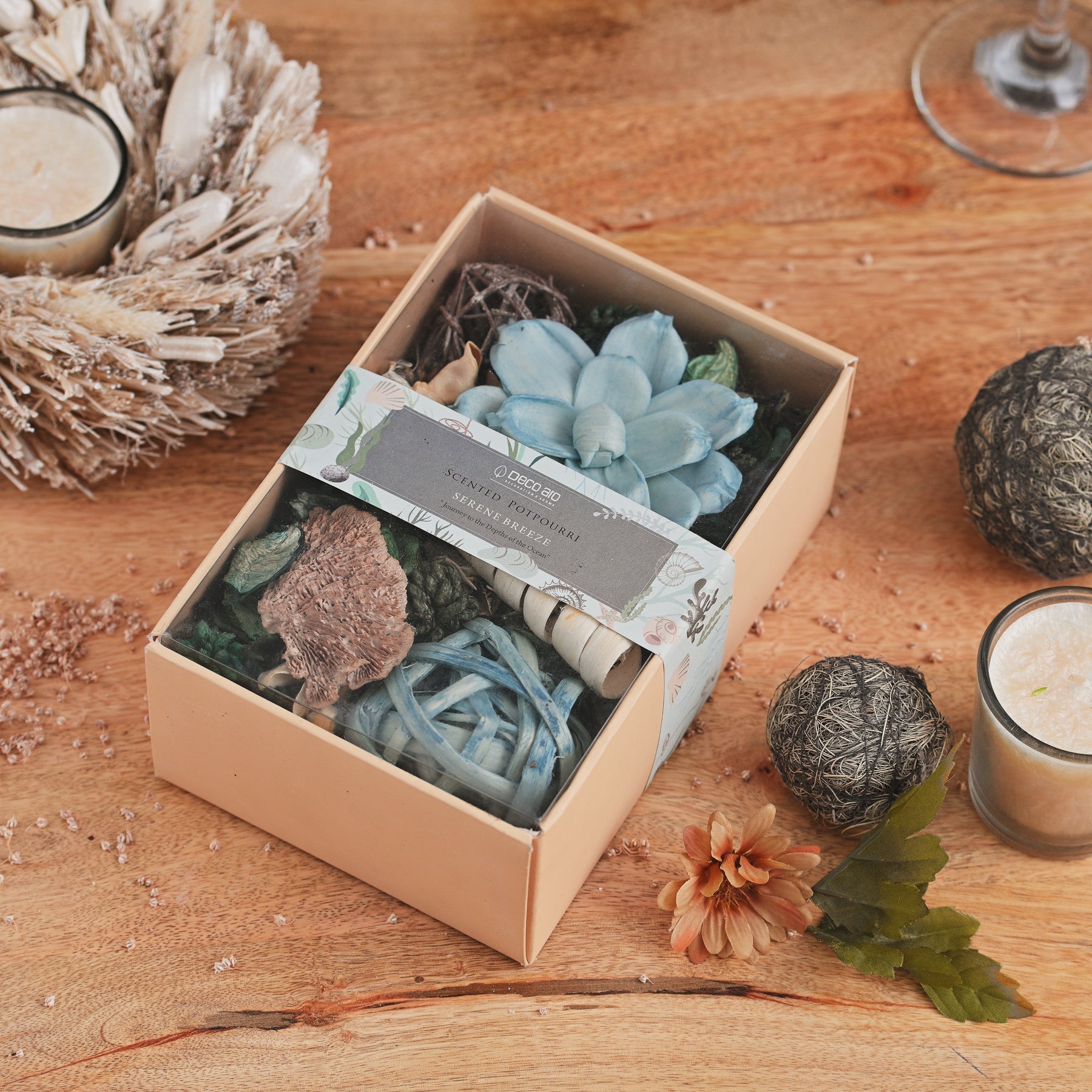 SERENE BREEZE SCENTED POTPOURRI 