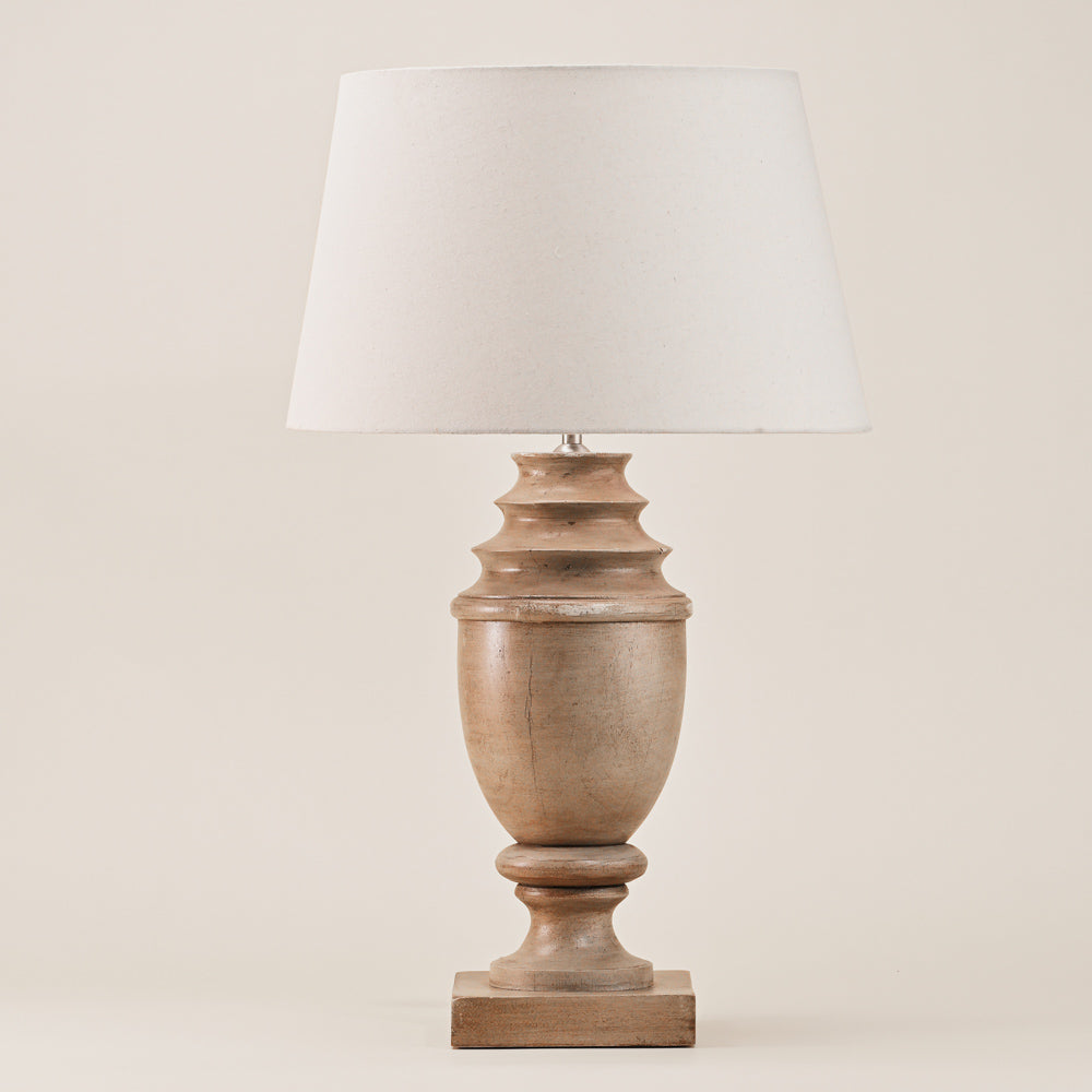 PATINA FINISH TABLE LAMP