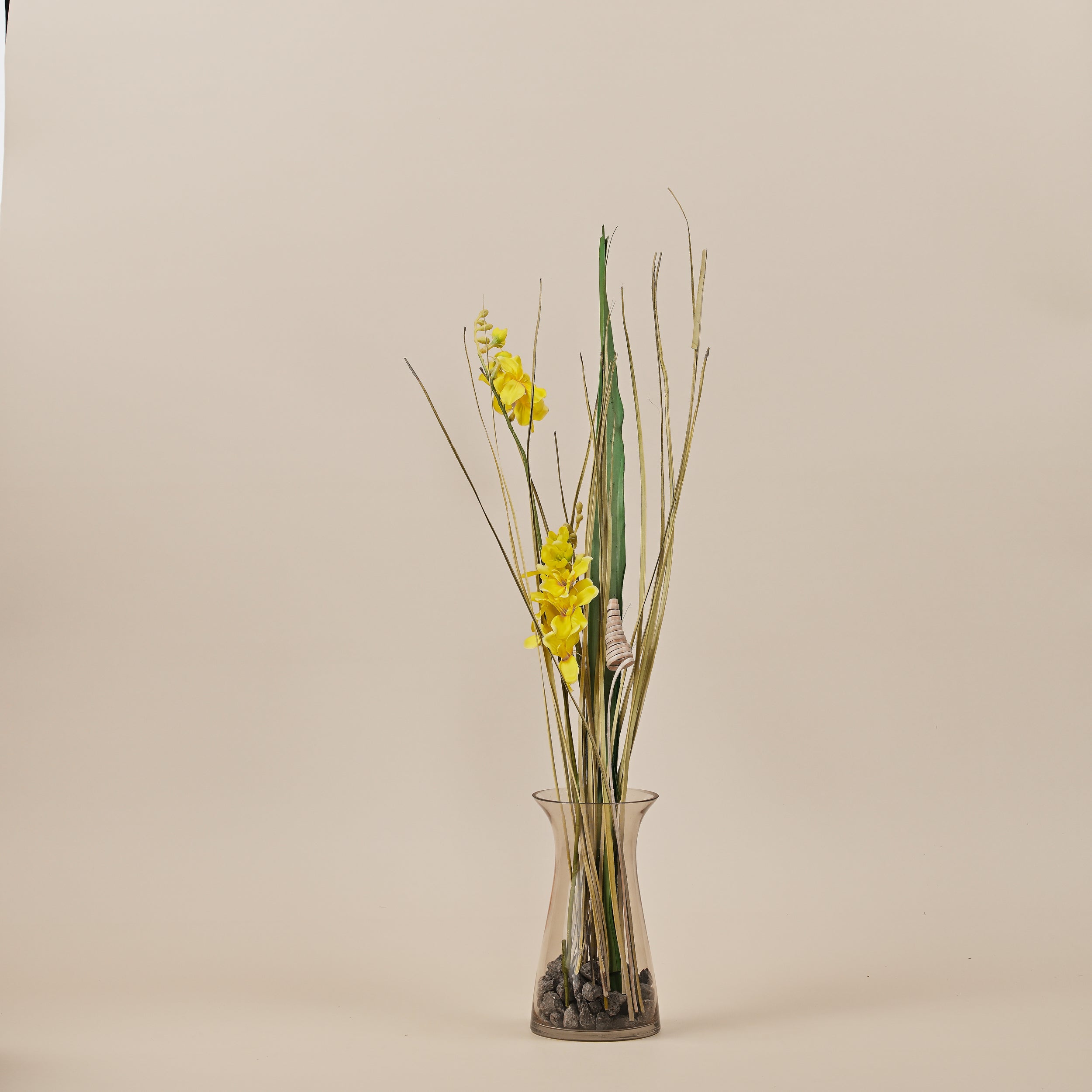 DRIED YELLOW FLOWER BUNCH 