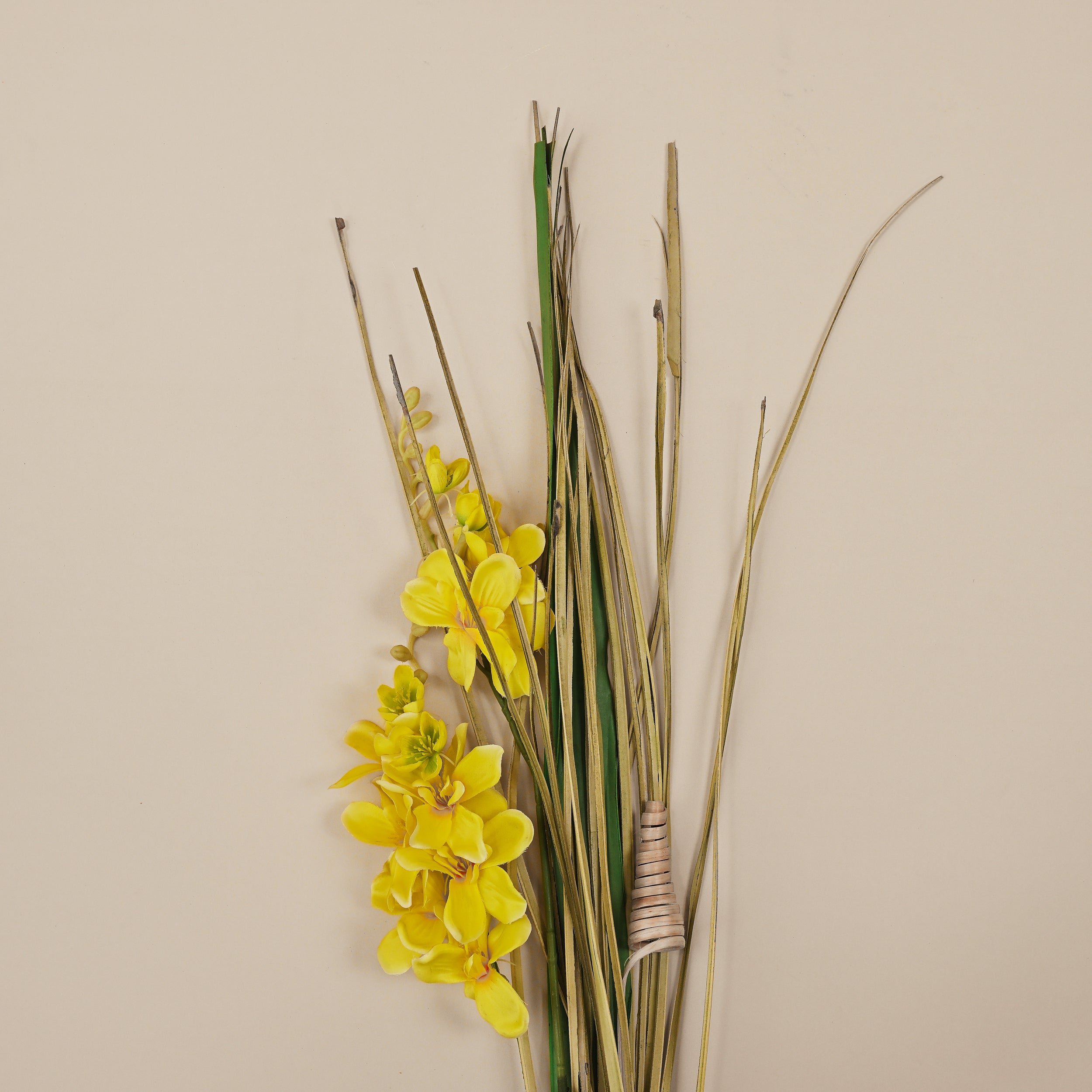 DRIED YELLOW FLOWER BUNCH 