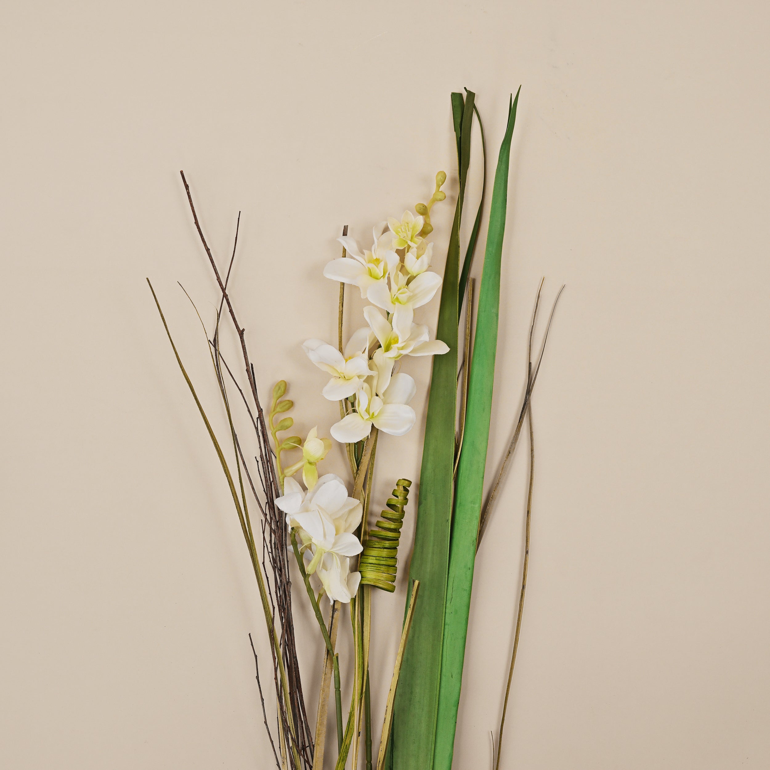 DRIED WHITE FLOWER BUNCH 