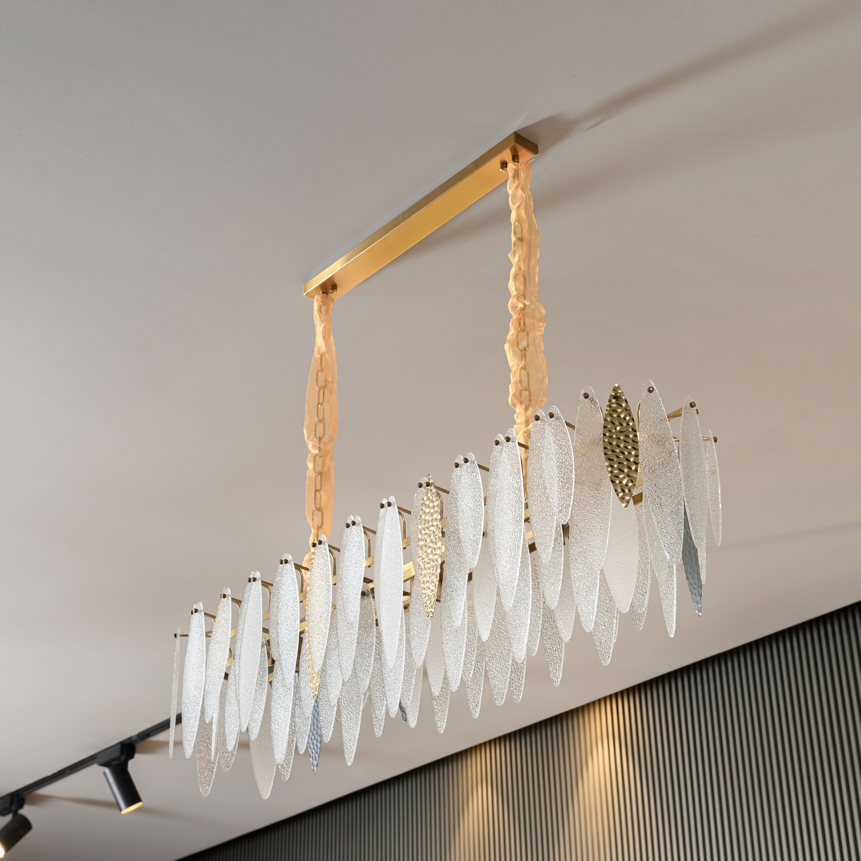 HANGING LEAVES CHANDELIER