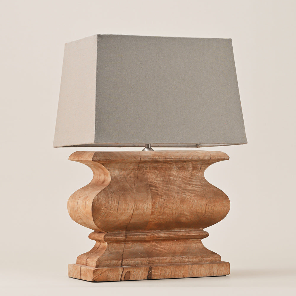 DESIGNER WOODEN TABLE LAMP