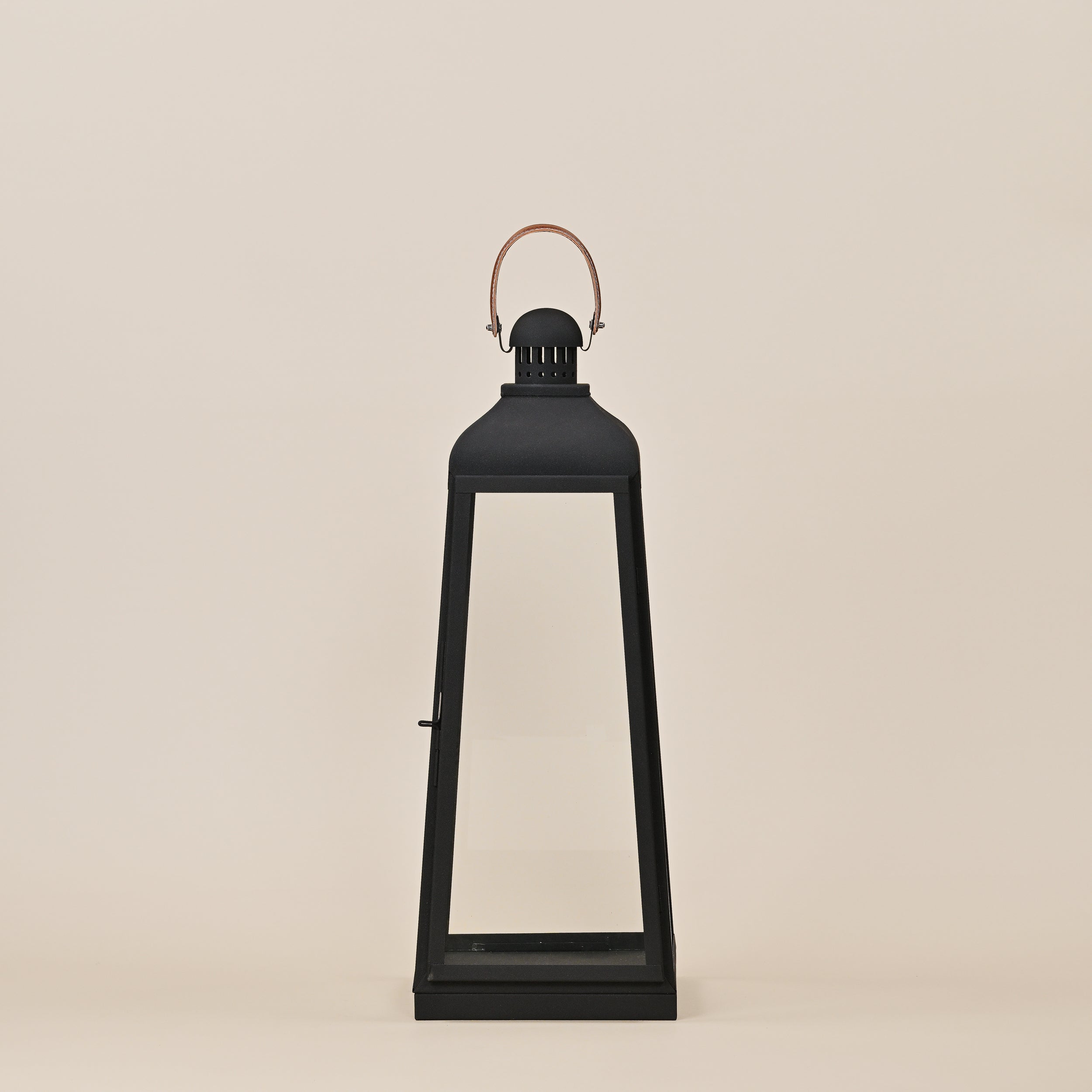 STEEL & GLASS LANTERN  SMALL