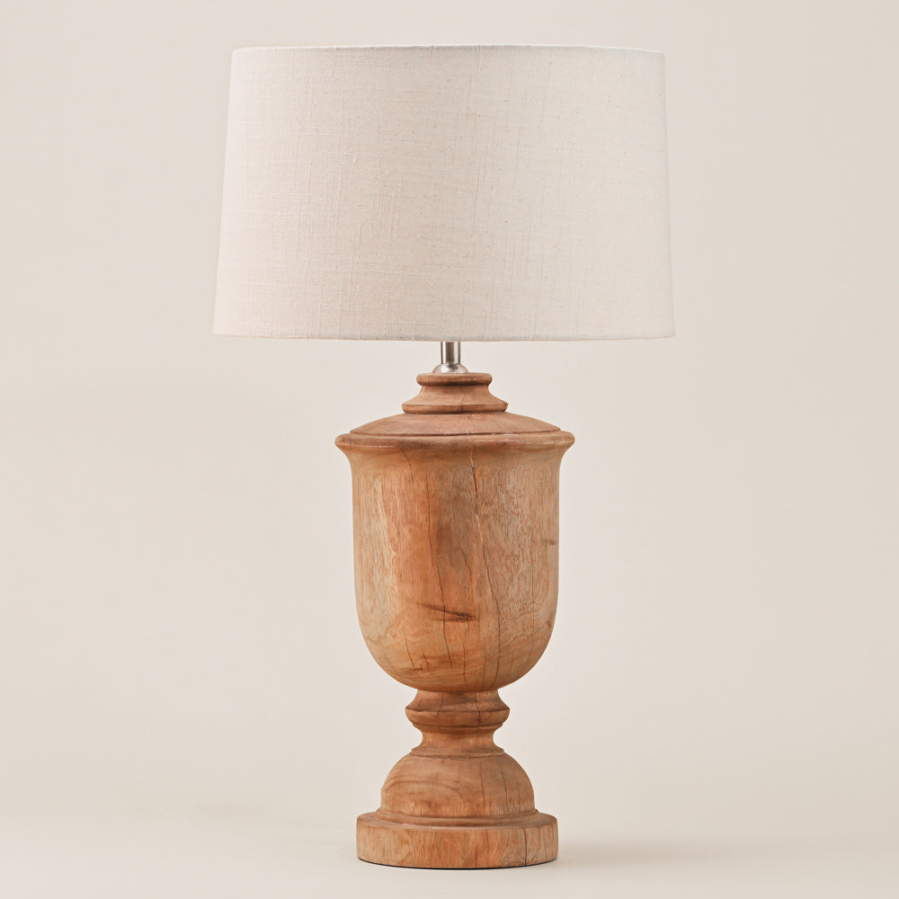 PATINA FINISH TABLE LAMP