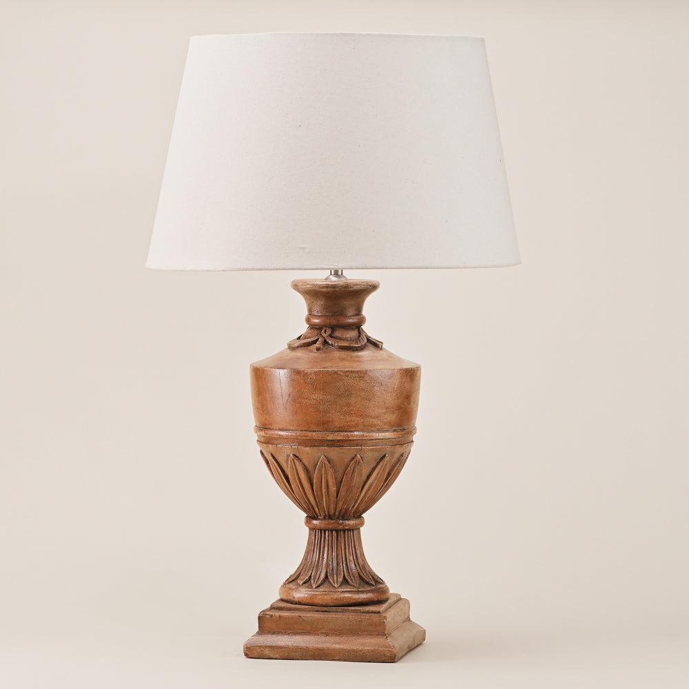 WOODEN TABLE LAMP