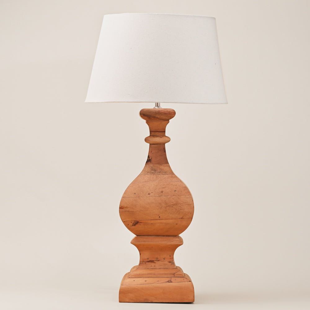 NATURAL WOODEN CLASSIC FLOOR LAMP