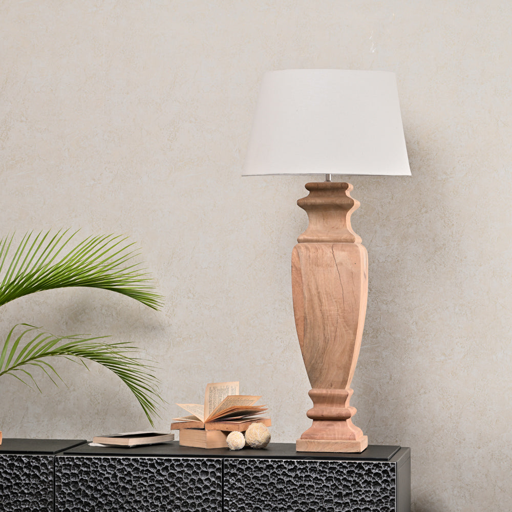 PATINA FINISH TABLE LAMP