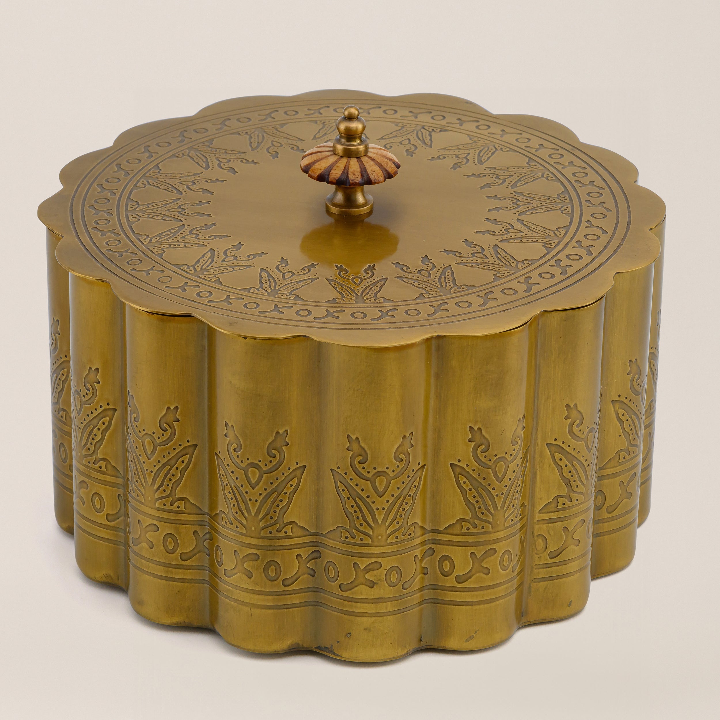 BRASS STORAGE BOX