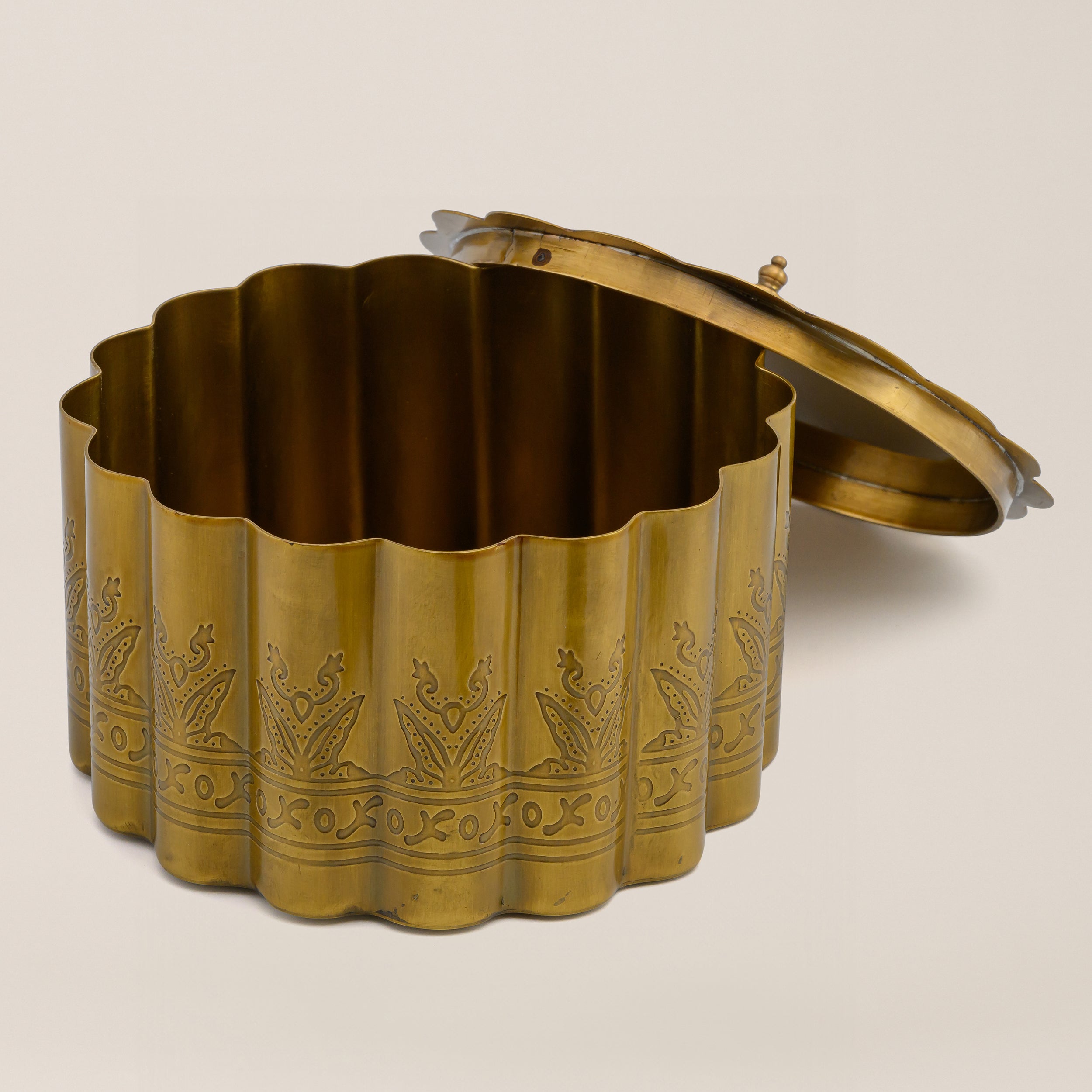 BRASS STORAGE BOX