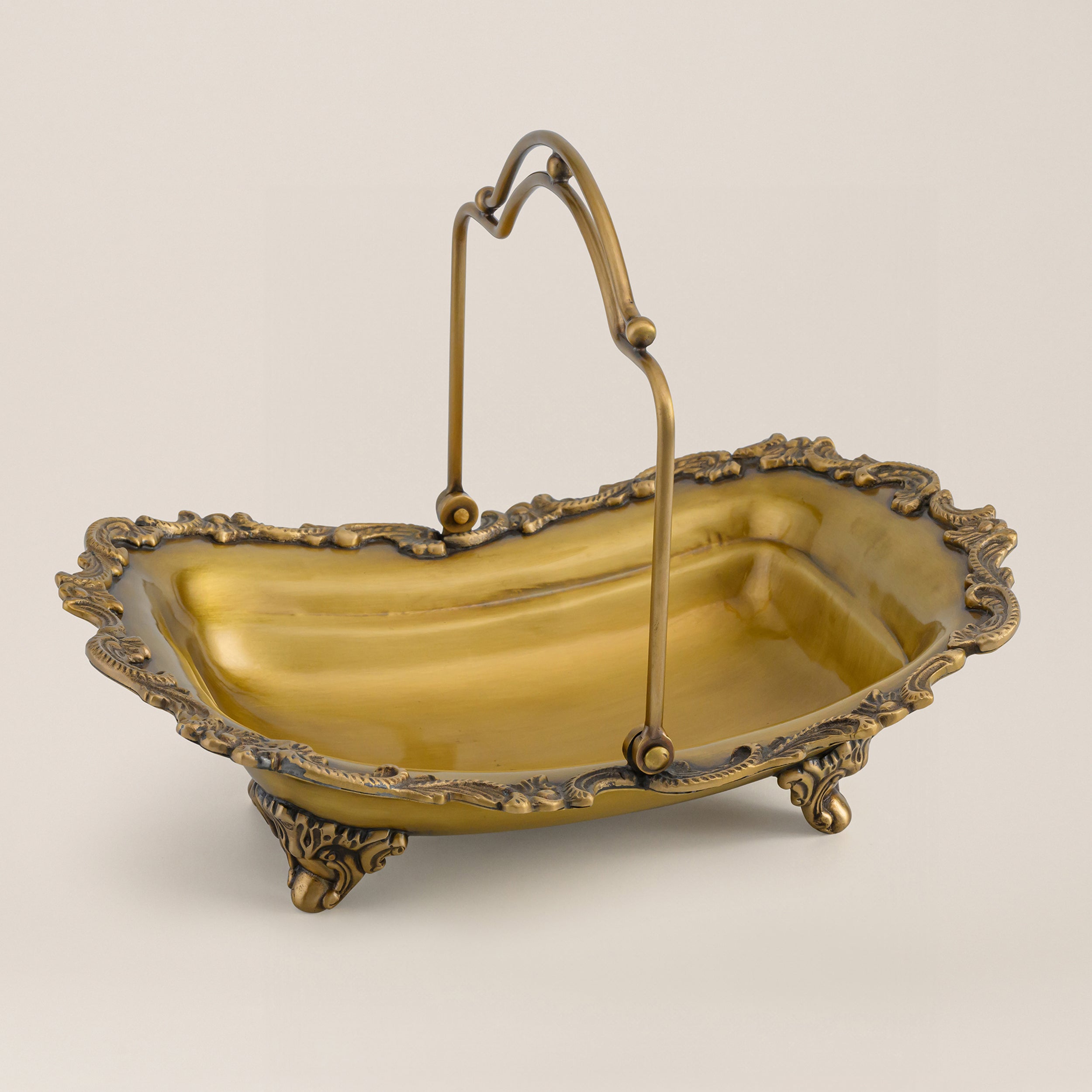 BRASS BASKET 