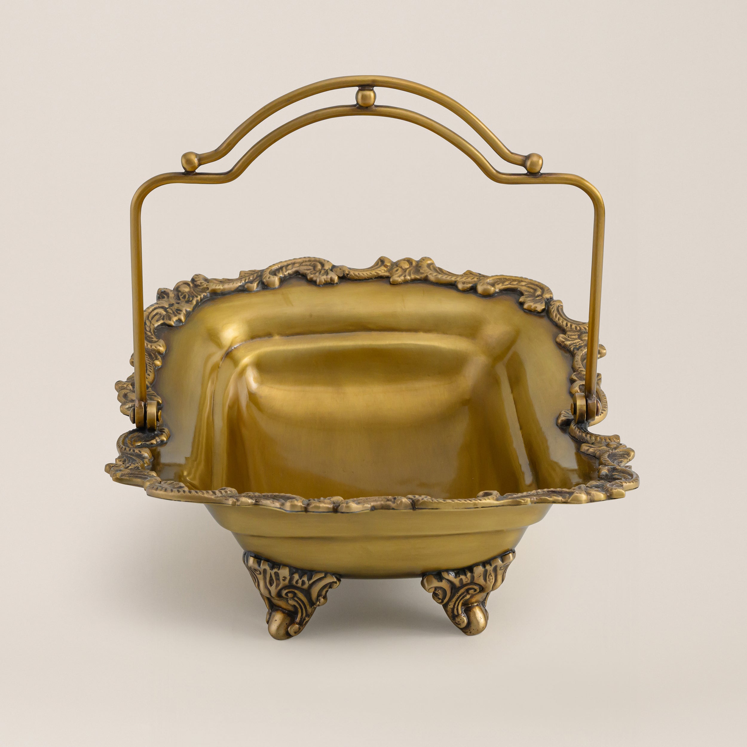 BRASS BASKET 