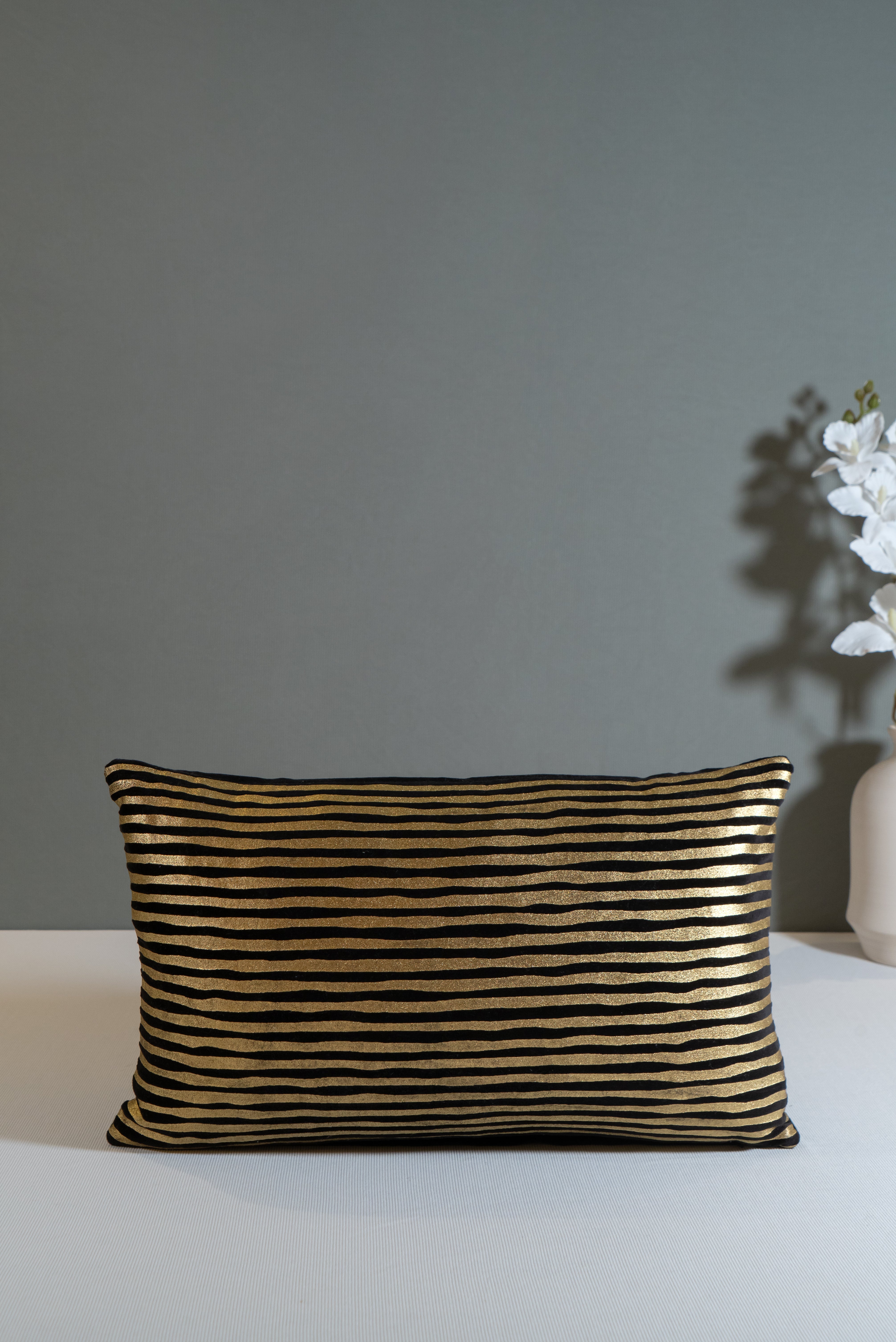 Majestic Handcrafted Cushion Cover – Bold & Elegant Design