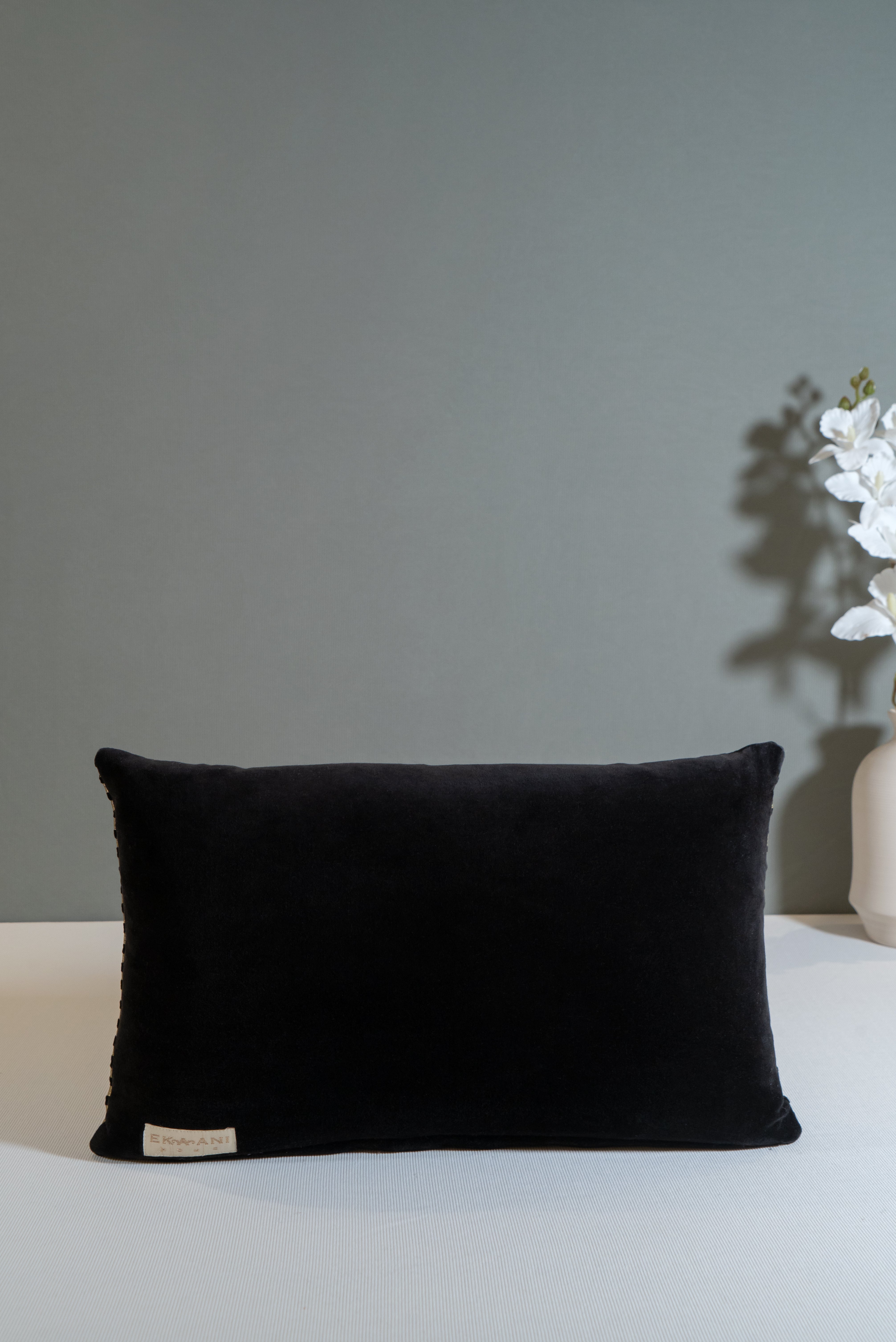 Majestic Handcrafted Cushion Cover – Bold & Elegant Design