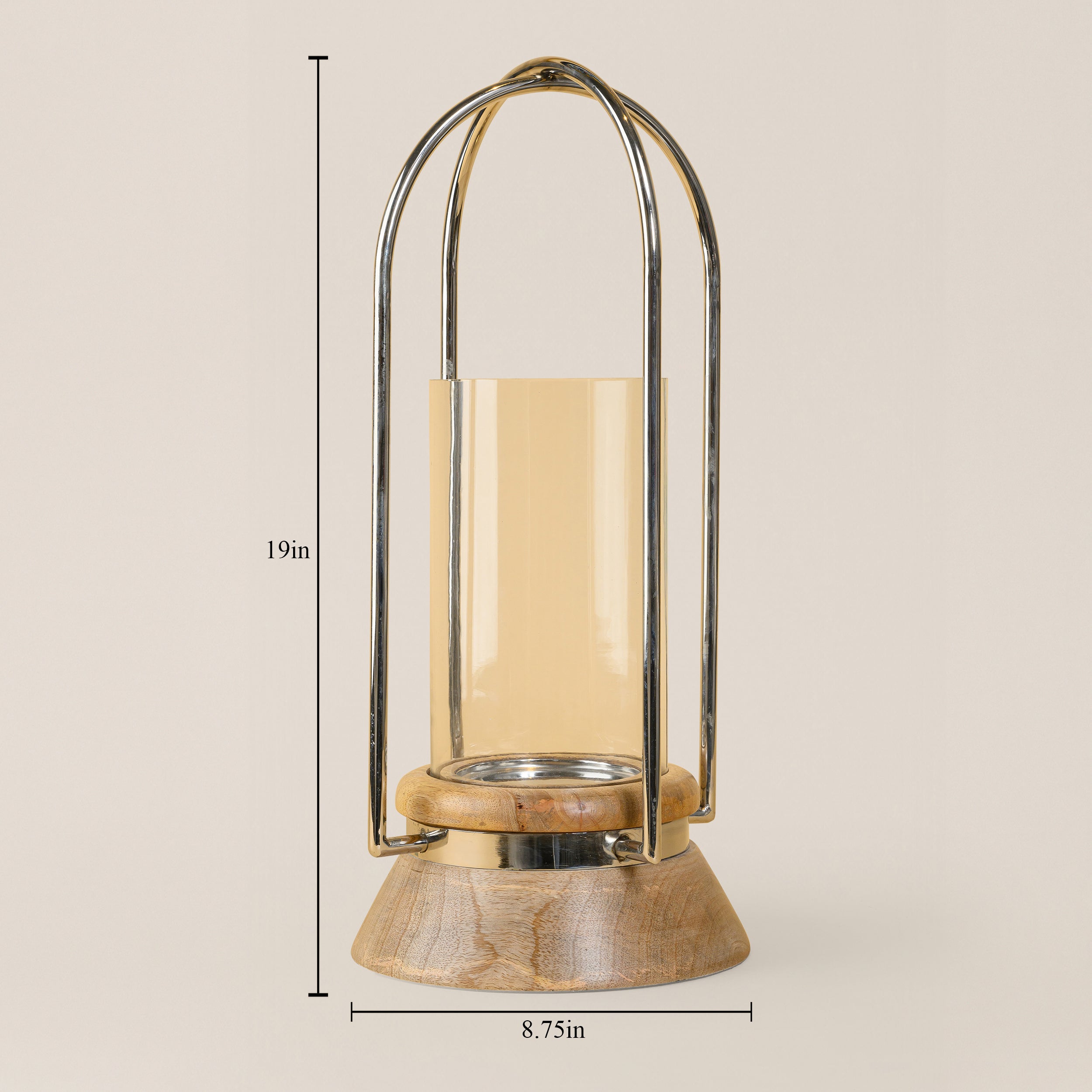 STEEL LEGS CANDLE HOLDER LARGE