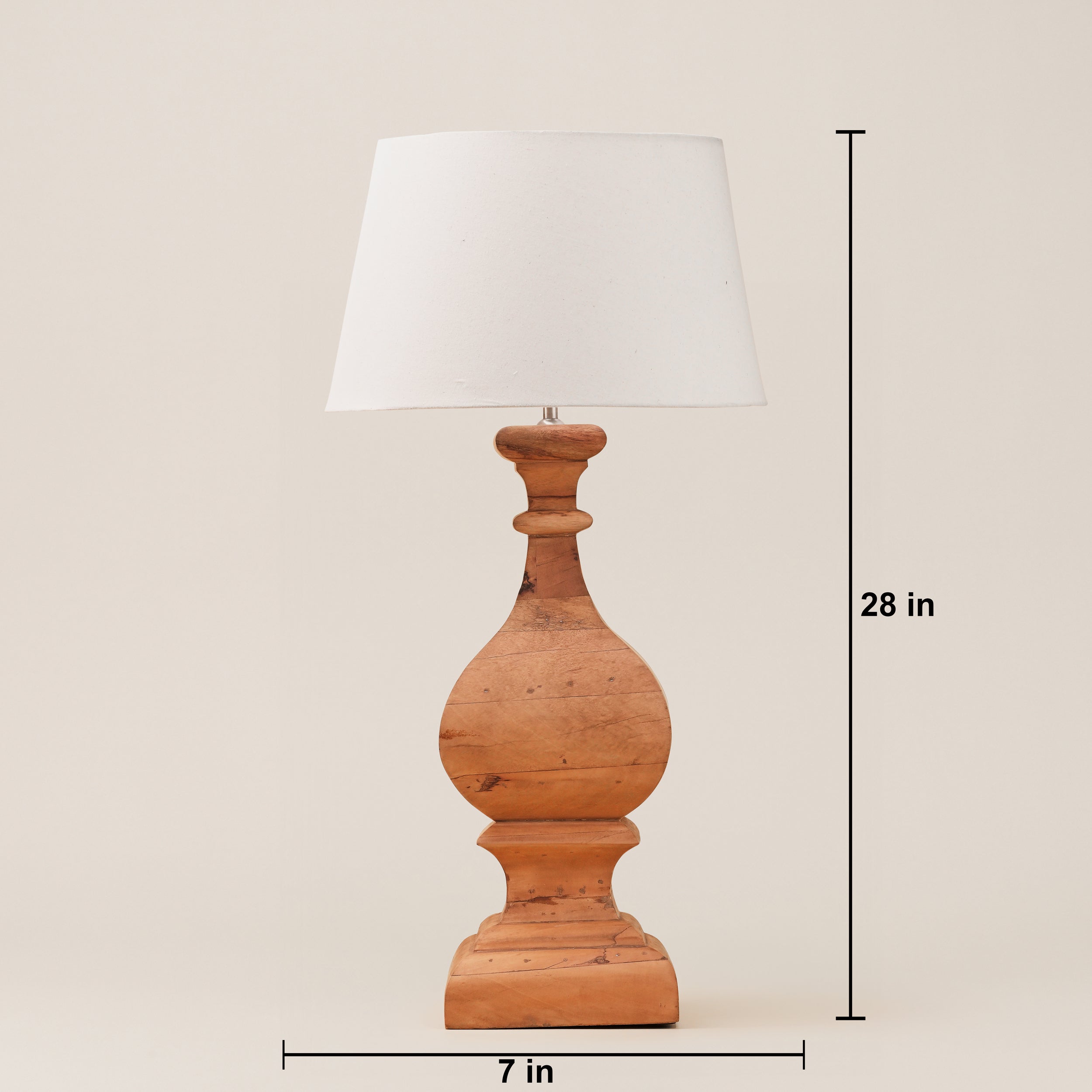 NATURAL WOODEN CLASSIC LAMP