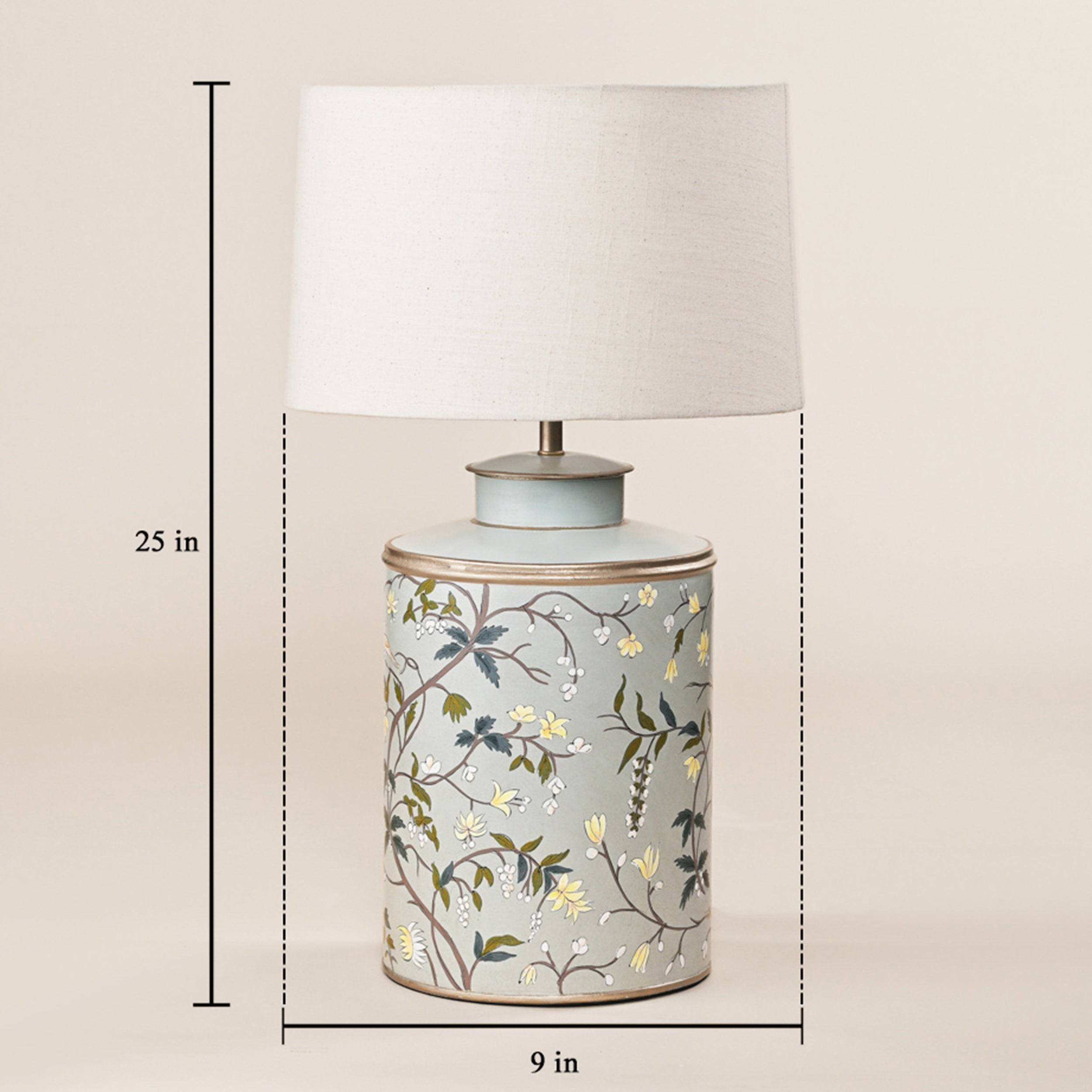 HANDPAINTED TABLE LAMP