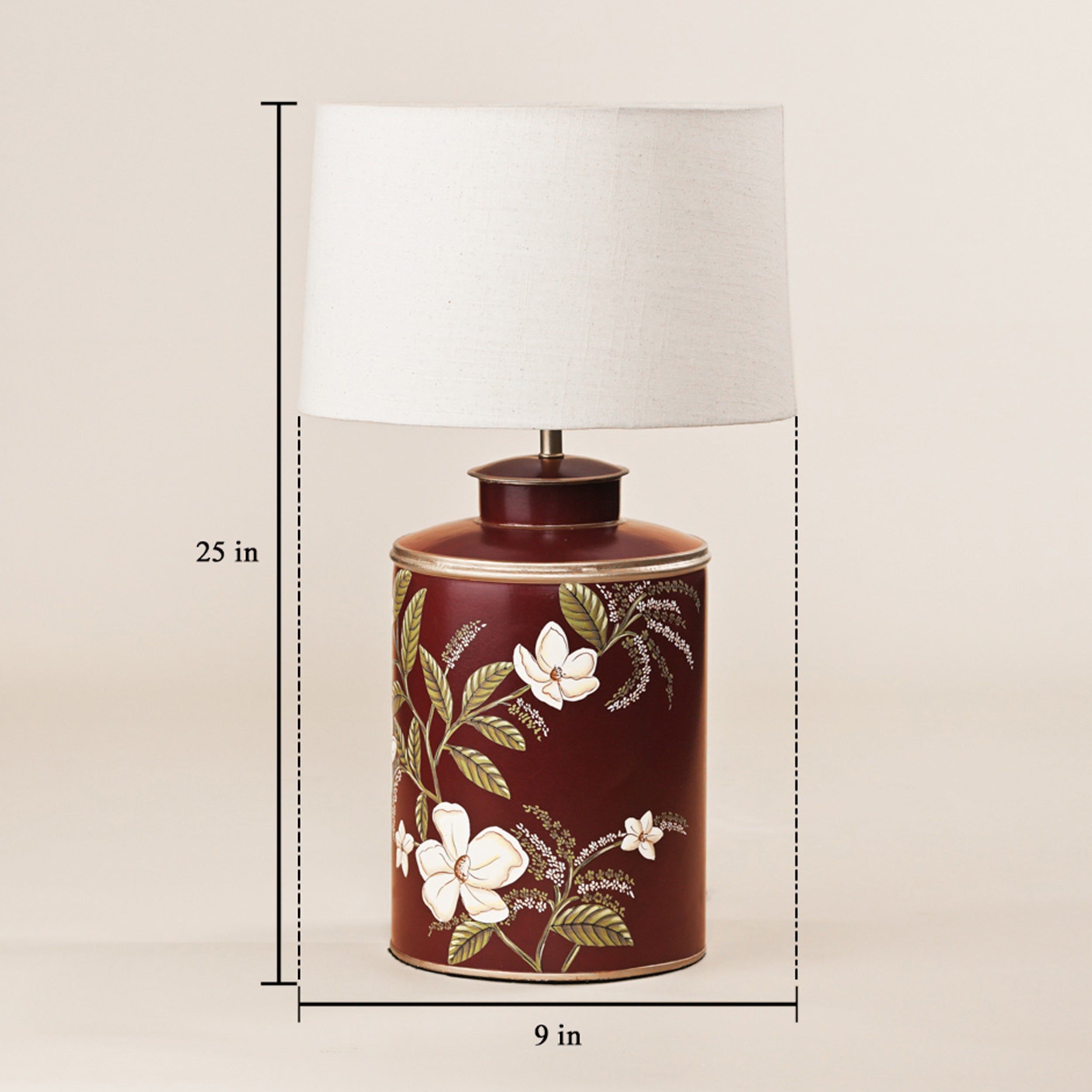 HANDPAINTED TABLE LAMP