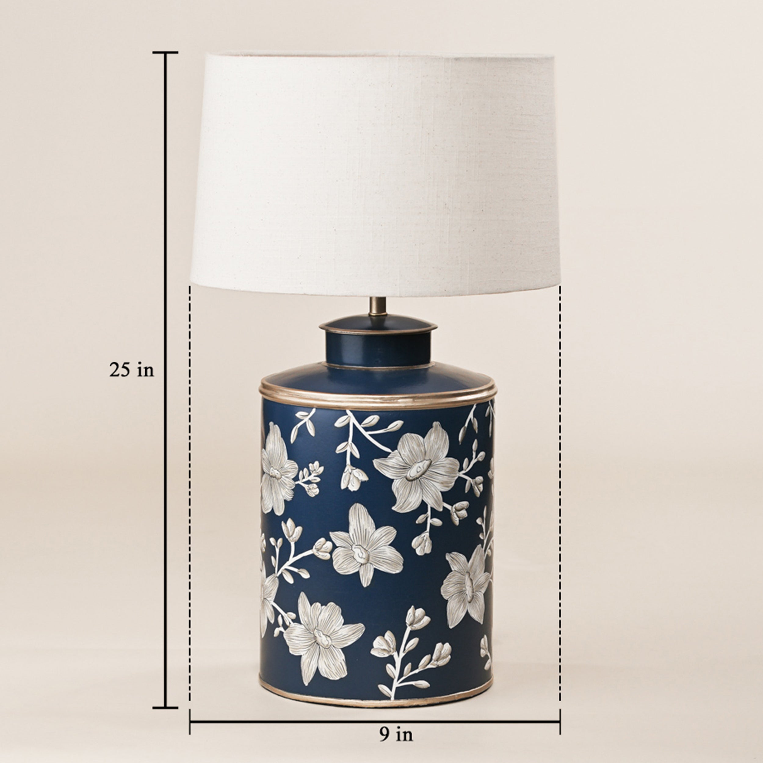 HANDPAINTED TABLE LAMP